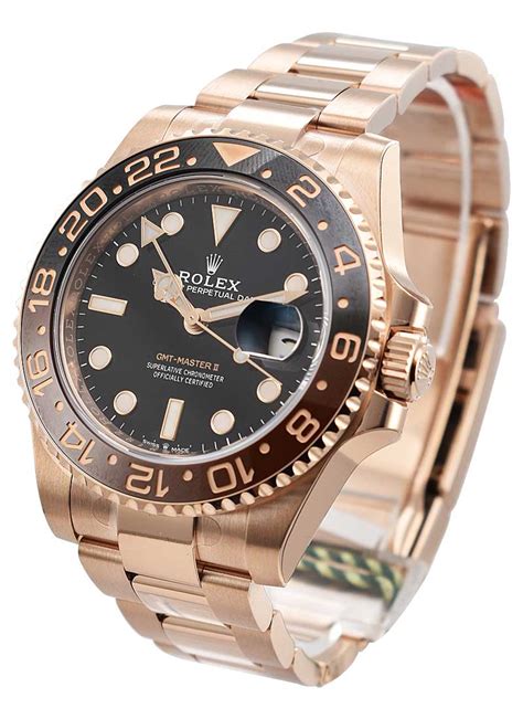 Rolex gmt master rose gold